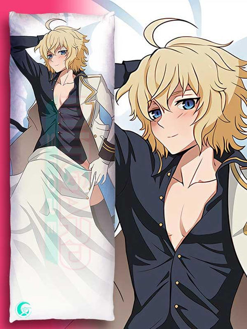 OWARI NO SERAPH Mikaela Hyakuya Body pillow case dakimakura-3